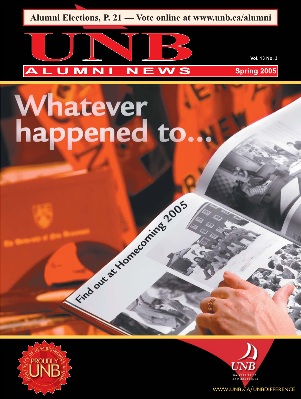 ALUMNI NEWS Spring 2005