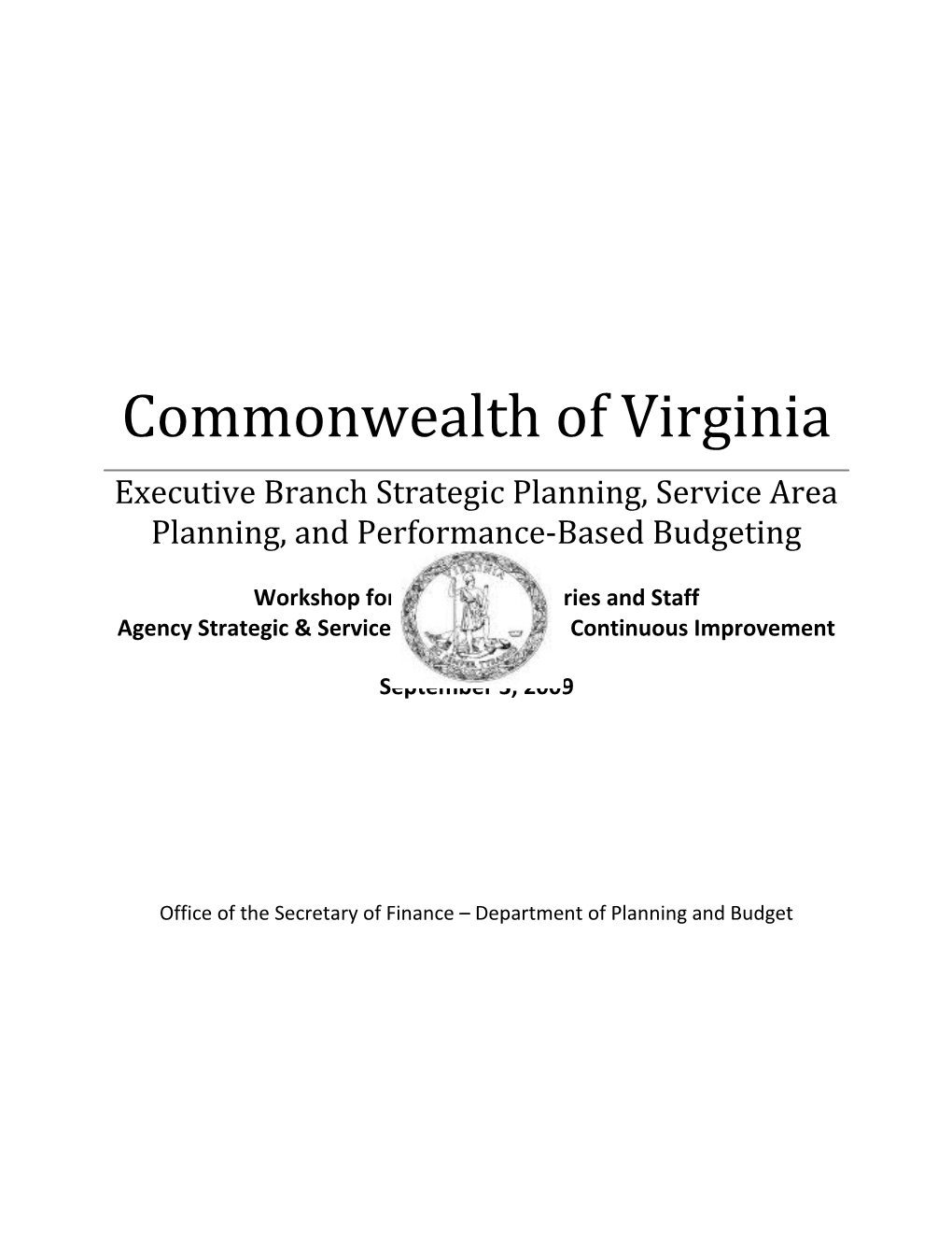 Commonwealth of Virginia s11