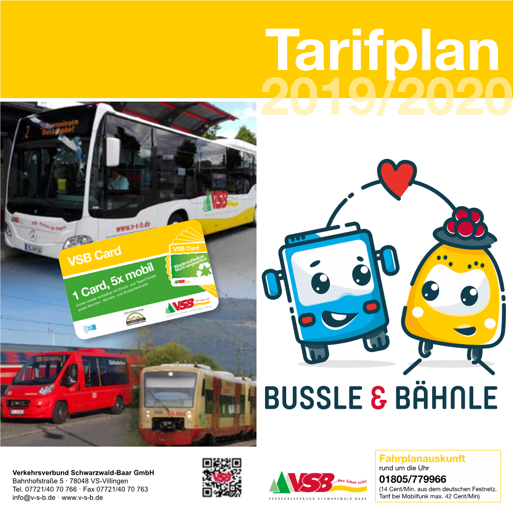 Tarifplan 2019/2020