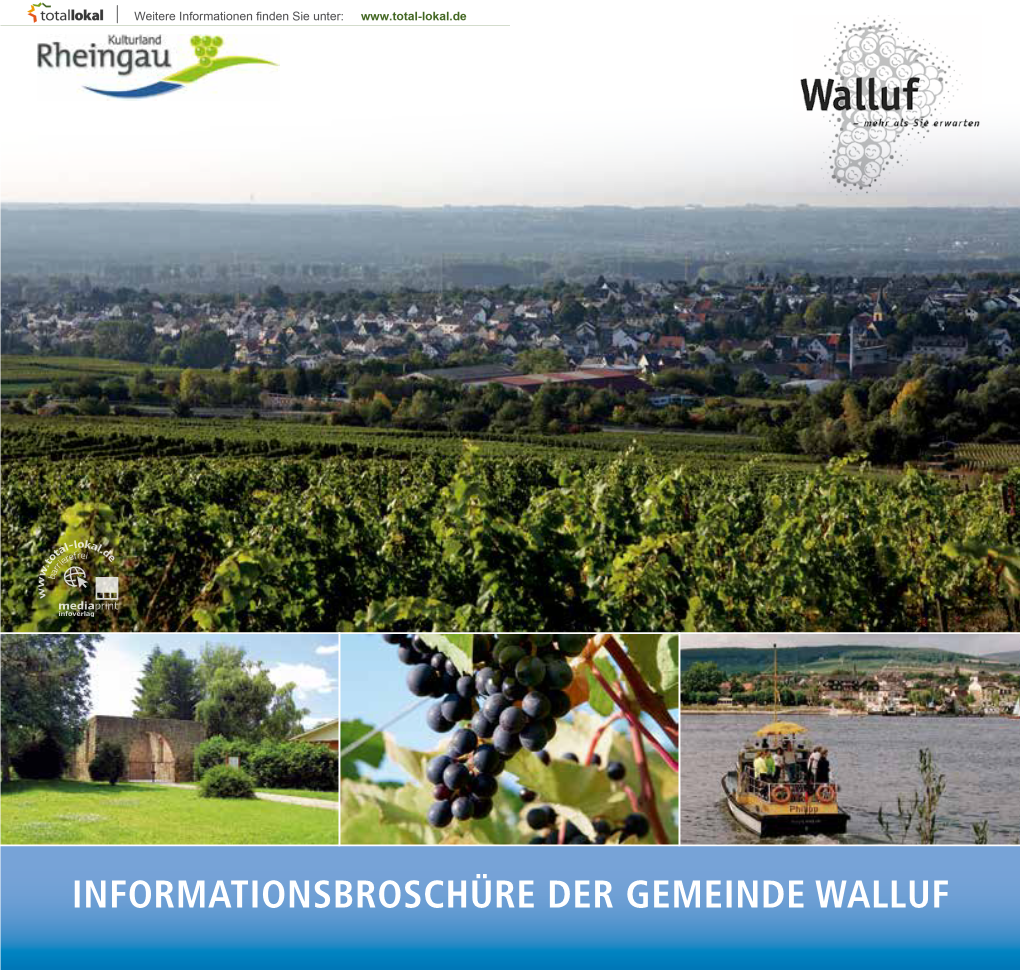 Informationsbroschüre Der Gemeinde Walluf