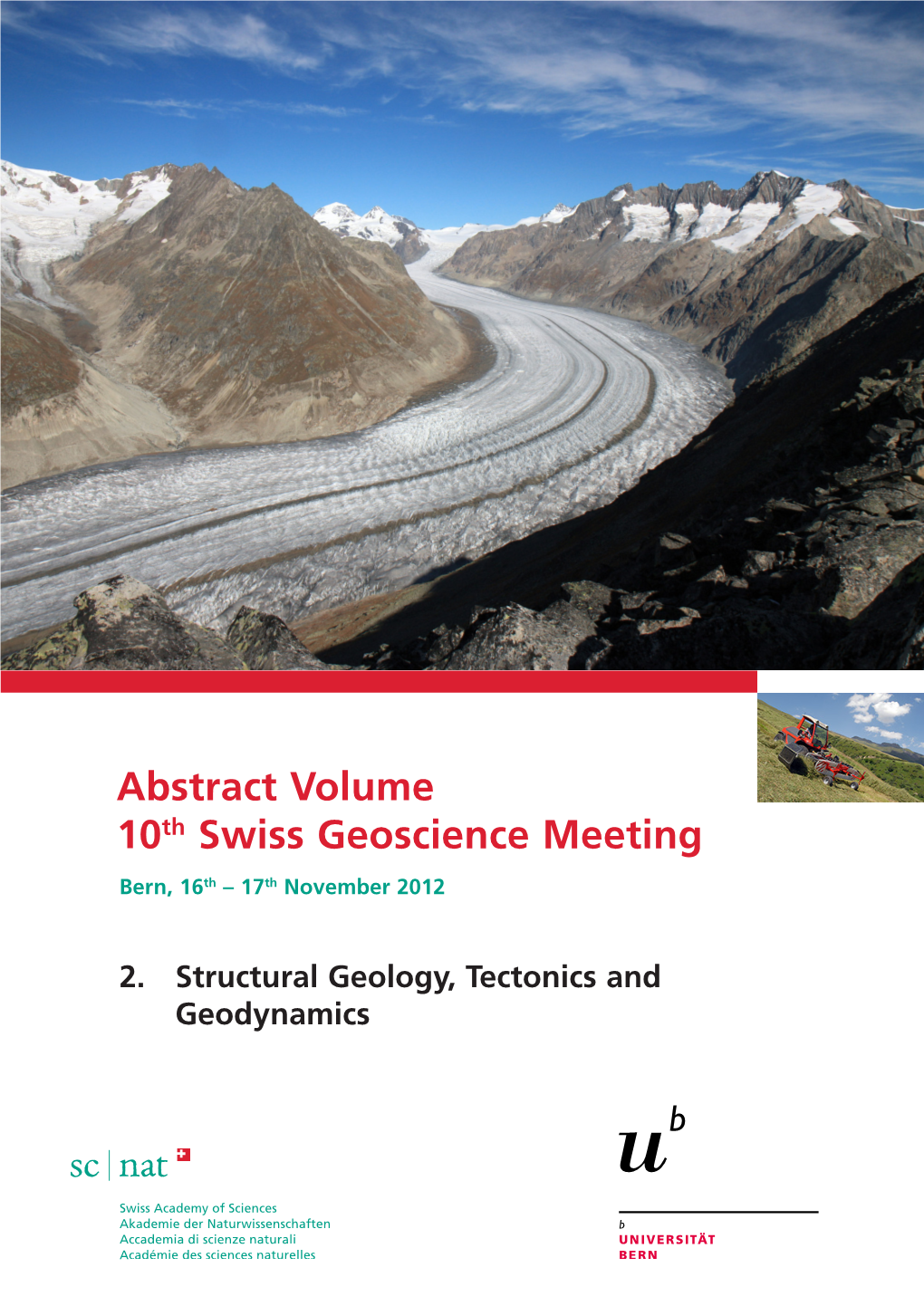 Abstract Volume 10Th Swiss Geoscience Meeting Bern, 16Th – 17Th November 2012