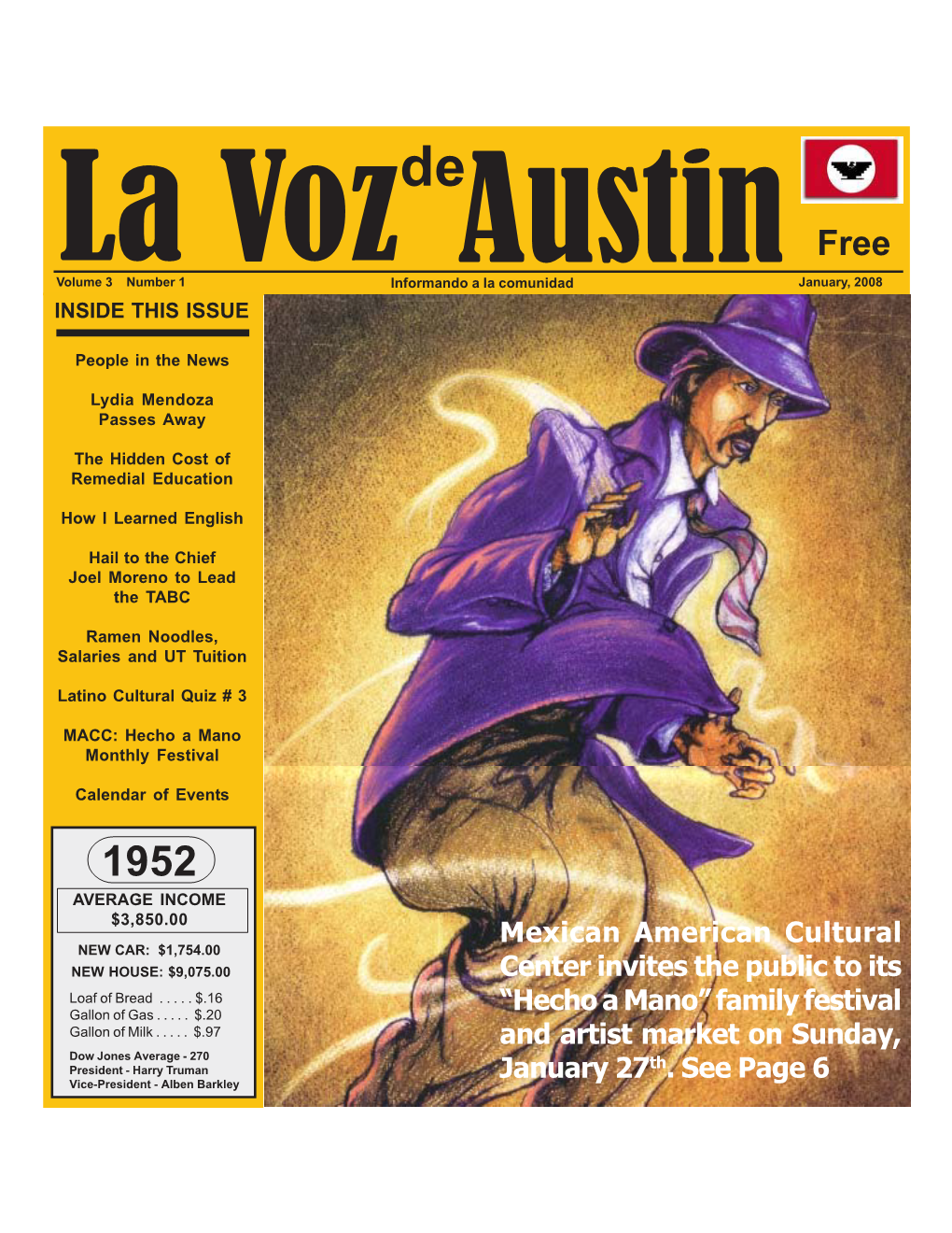 La Voz De Austin January 2008.Pmd