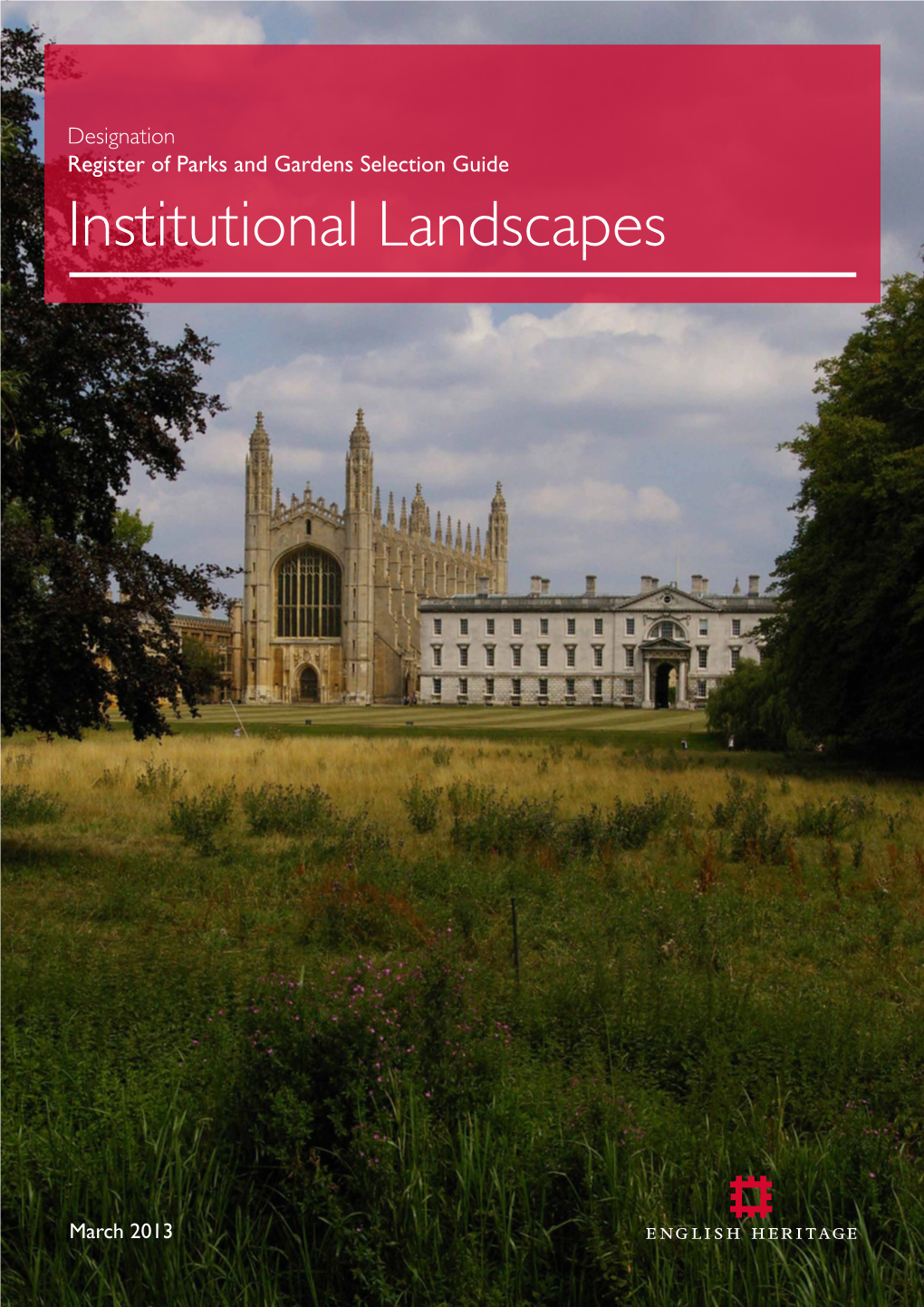 Institutional Landscapes