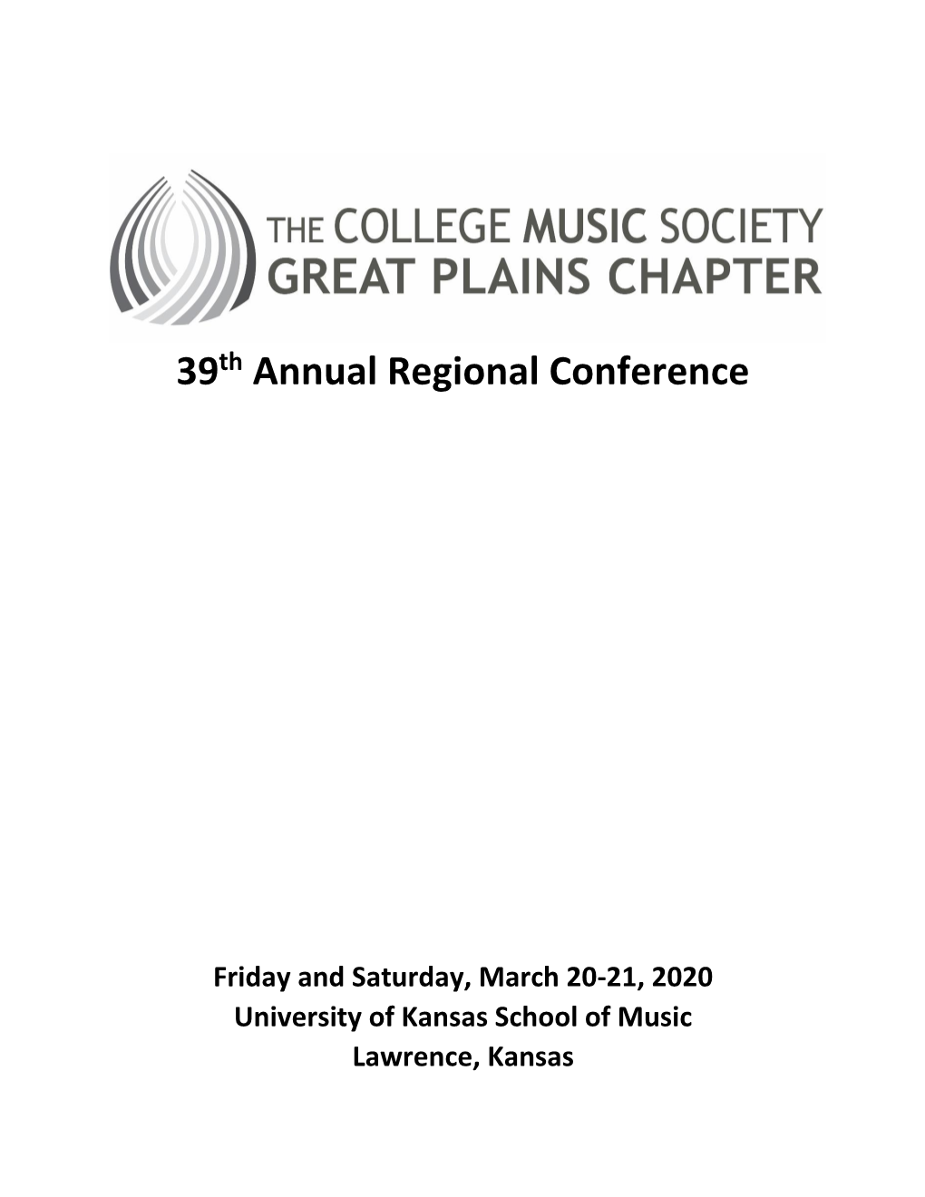 39Th Annual Regional Conference