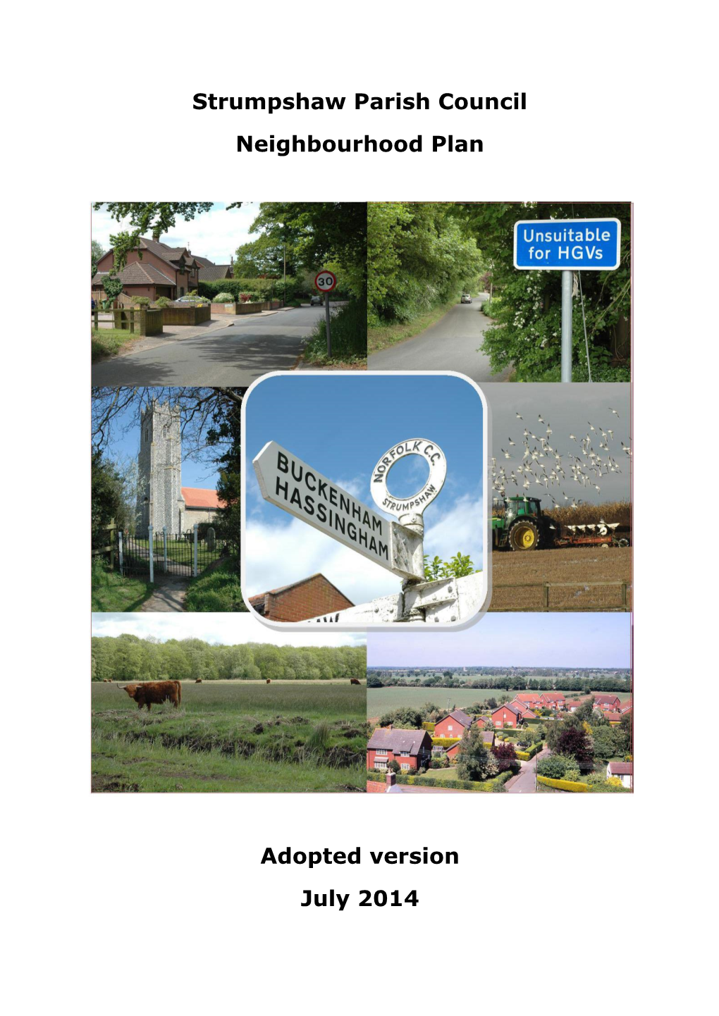 Adopted Strumpshaw Neighbourhood Plan