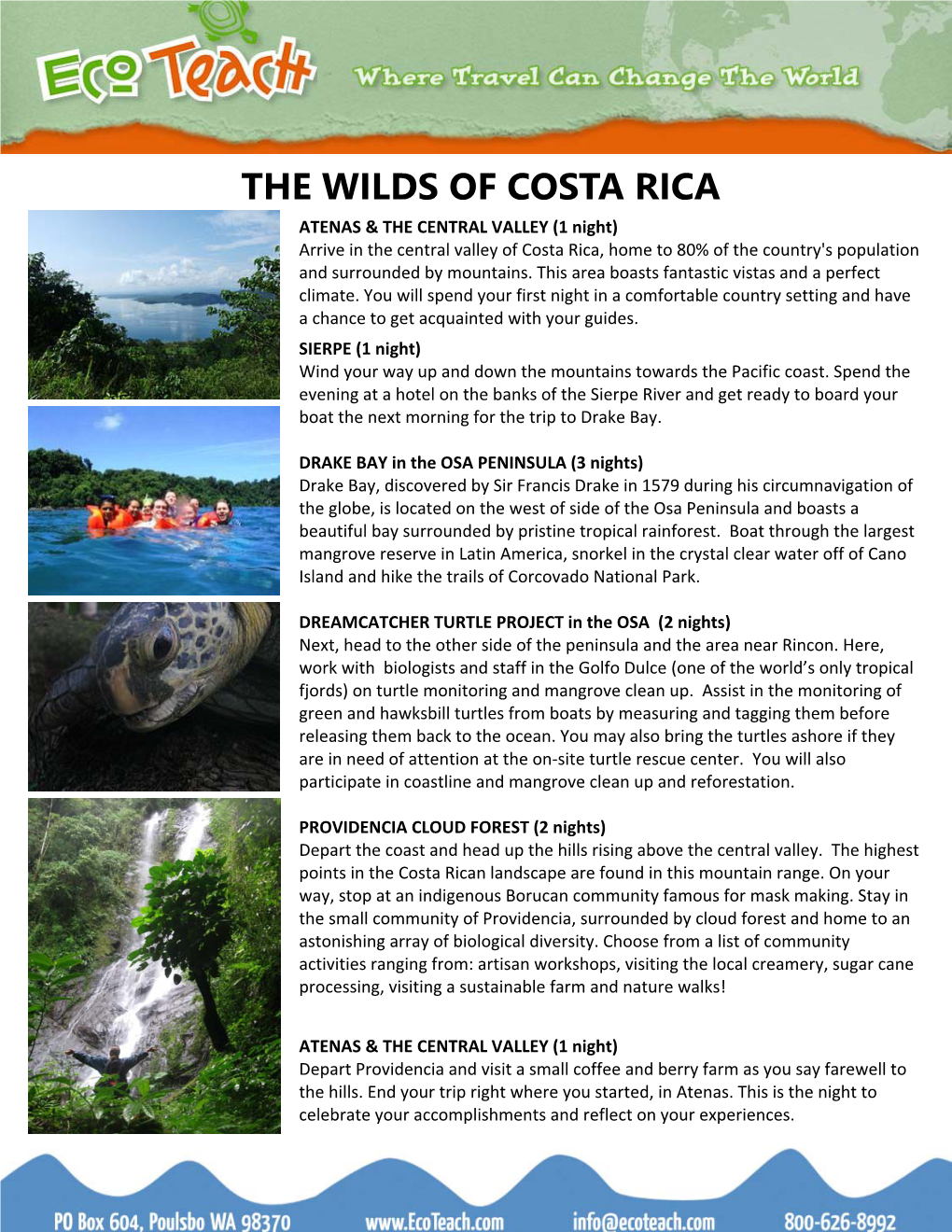 The Wilds of Costa Rica