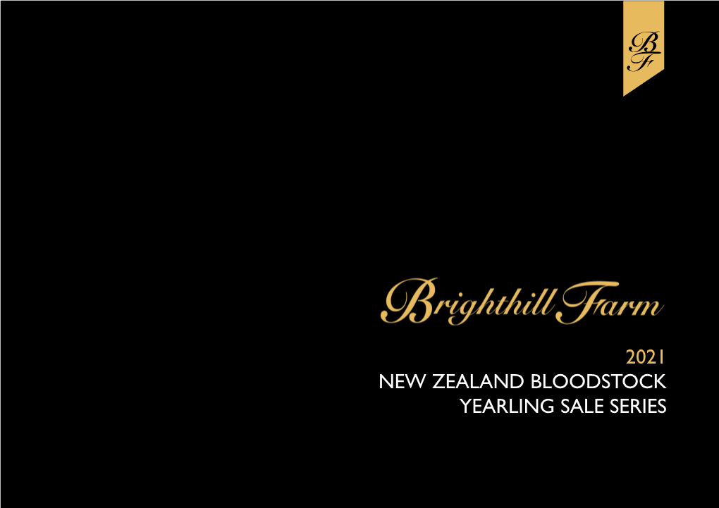 2021 Nzb Yearling Sale Series