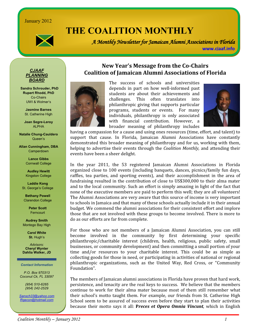 Alumni Associations Newsletter