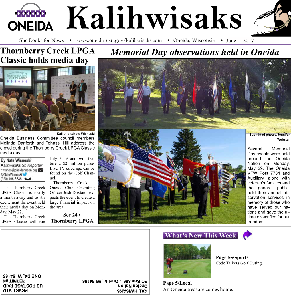 Memorial Day Observations Held in Oneida in Held Observations Day Memorial