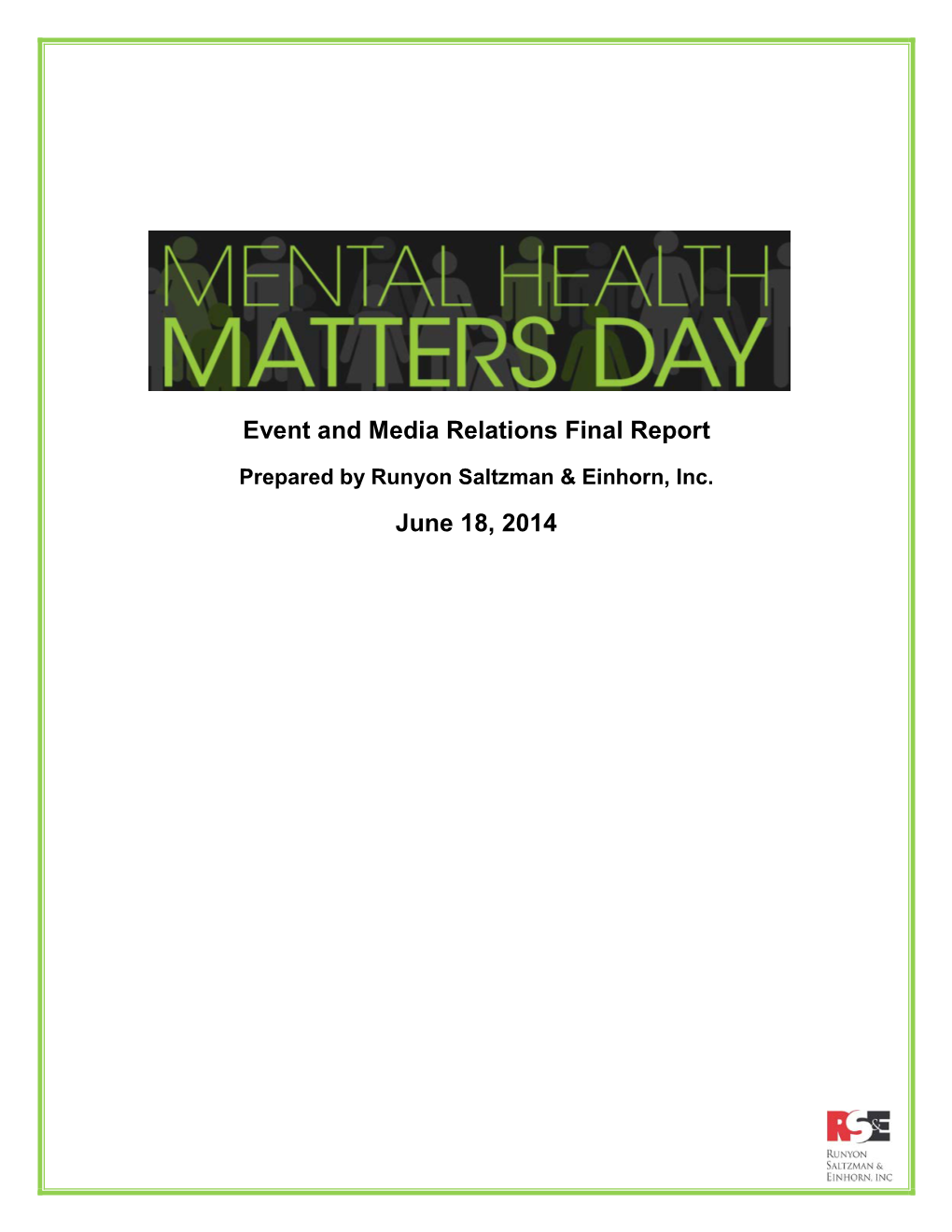 Mental Health Matters Day Report Size