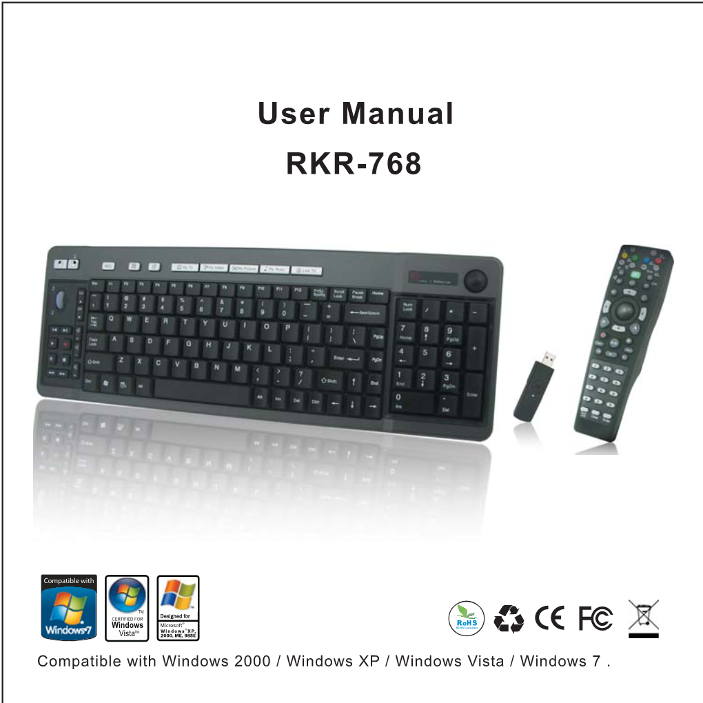 User Manual RKR-768