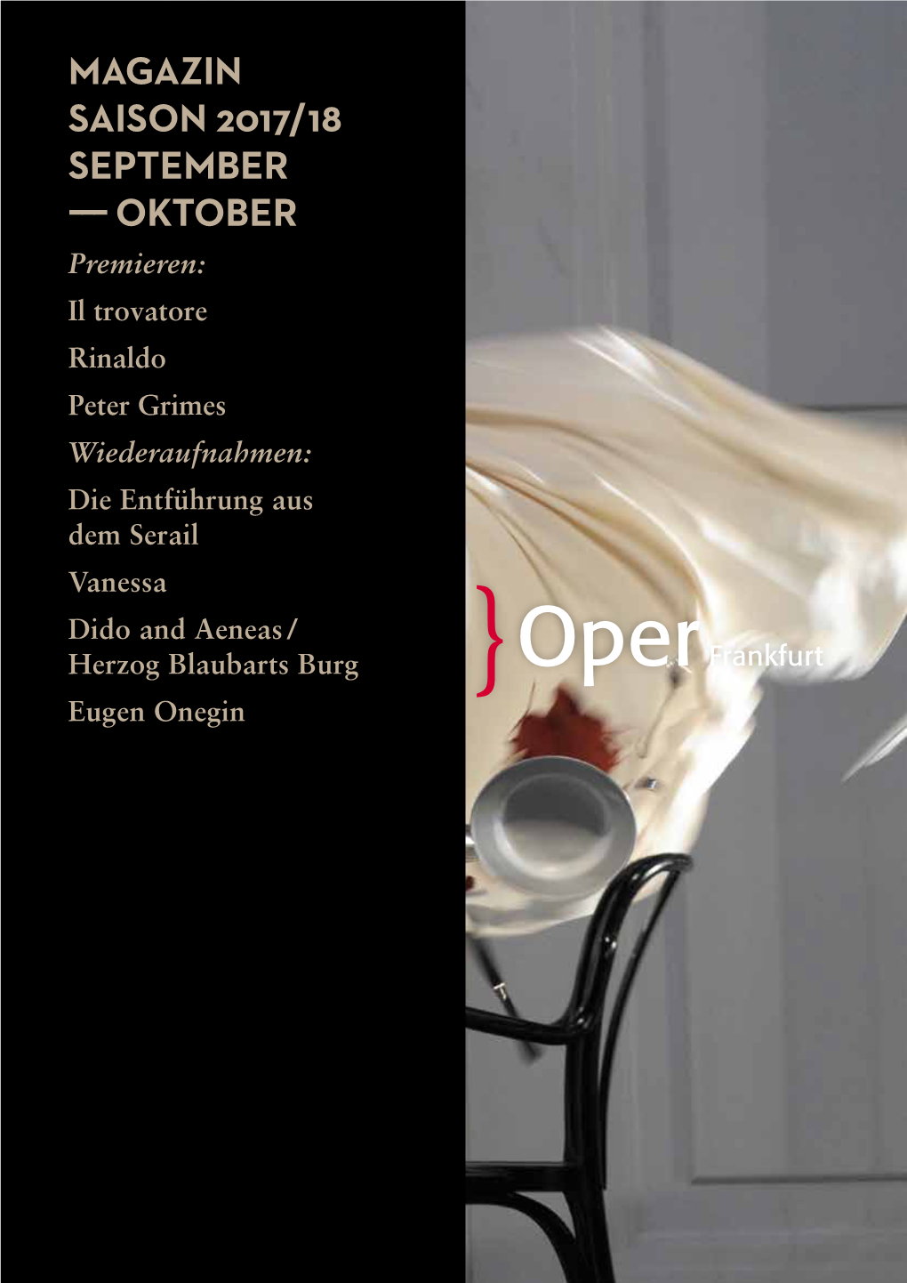 Magazin Saison 2017/18 September ––– Oktober