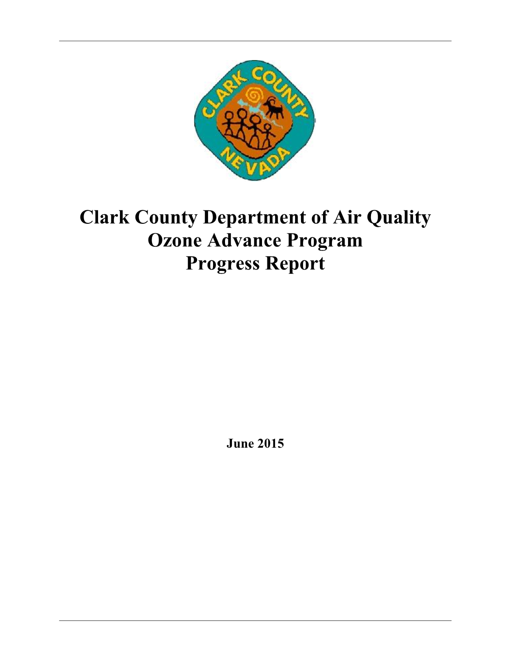 Clark County Department of Air Quality Ozone Advance Program Progress Report