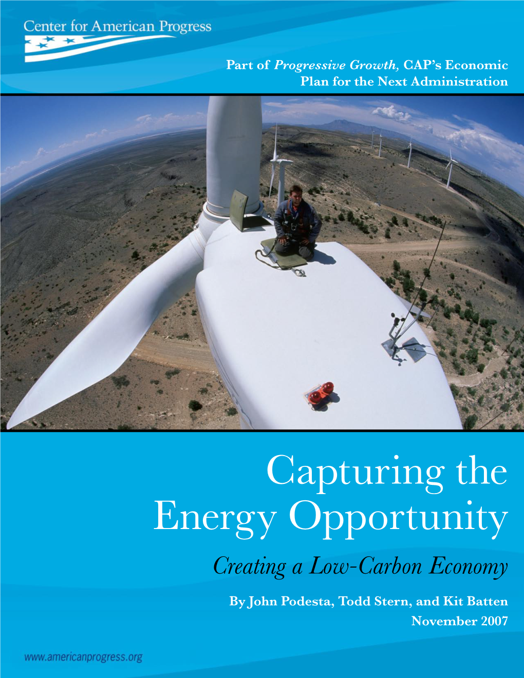 Capturing the Energy Opportunity Creating a Low-Carbon Economy