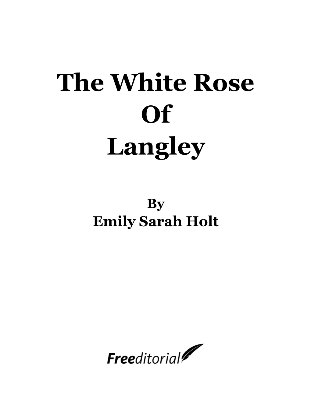 The White Rose of Langley