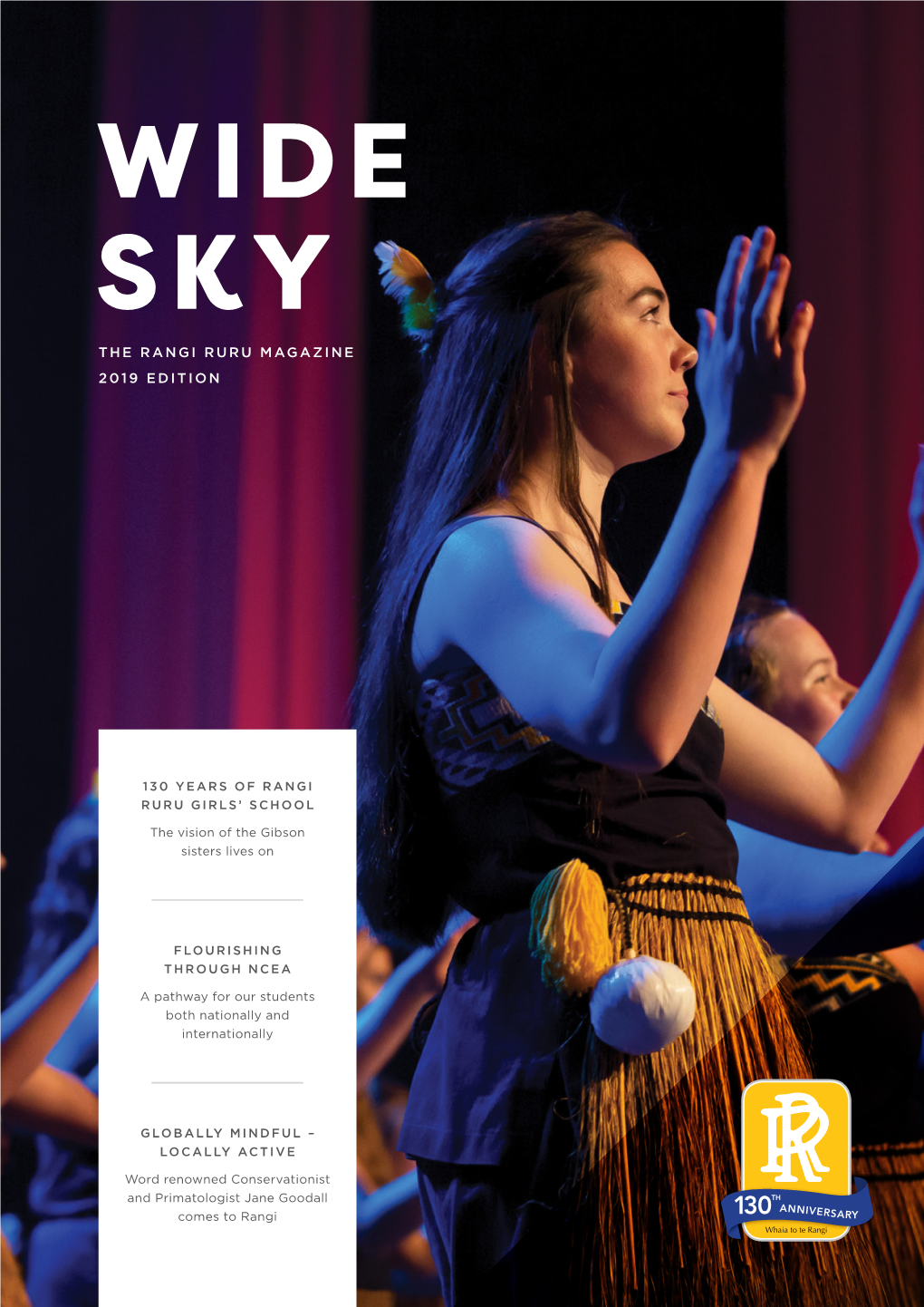 Wide Sky the Rangi Ruru Magazine 2019 Edition