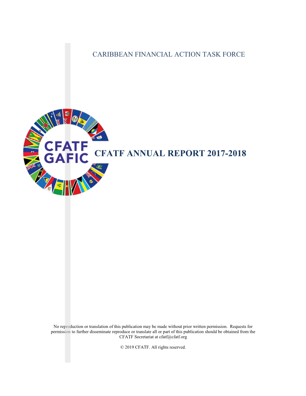 Cfatf Annual Report 2017-2018