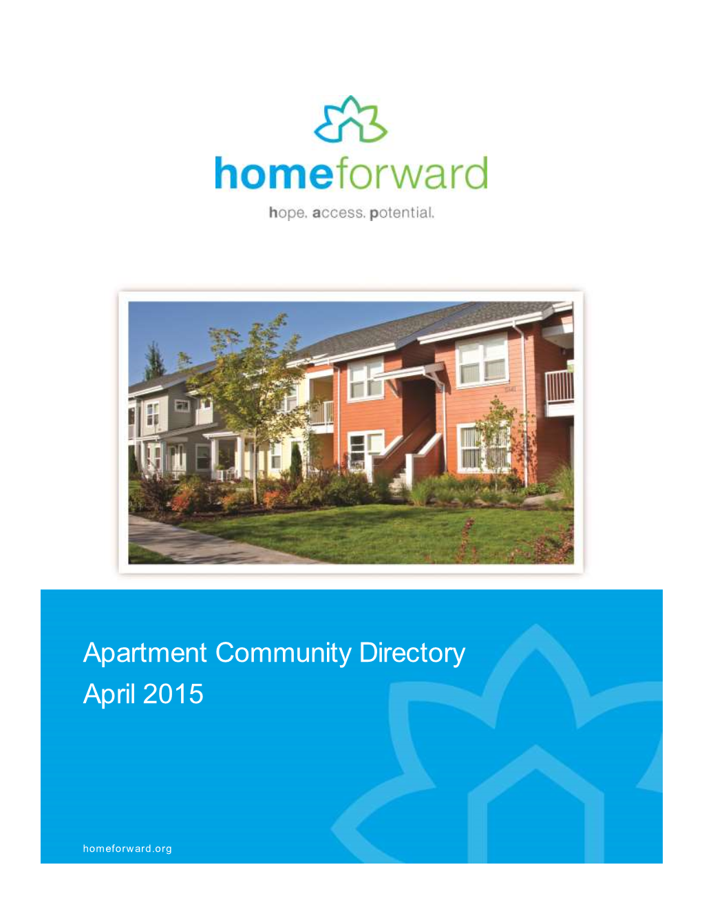 Apartment Community Directory April 2015