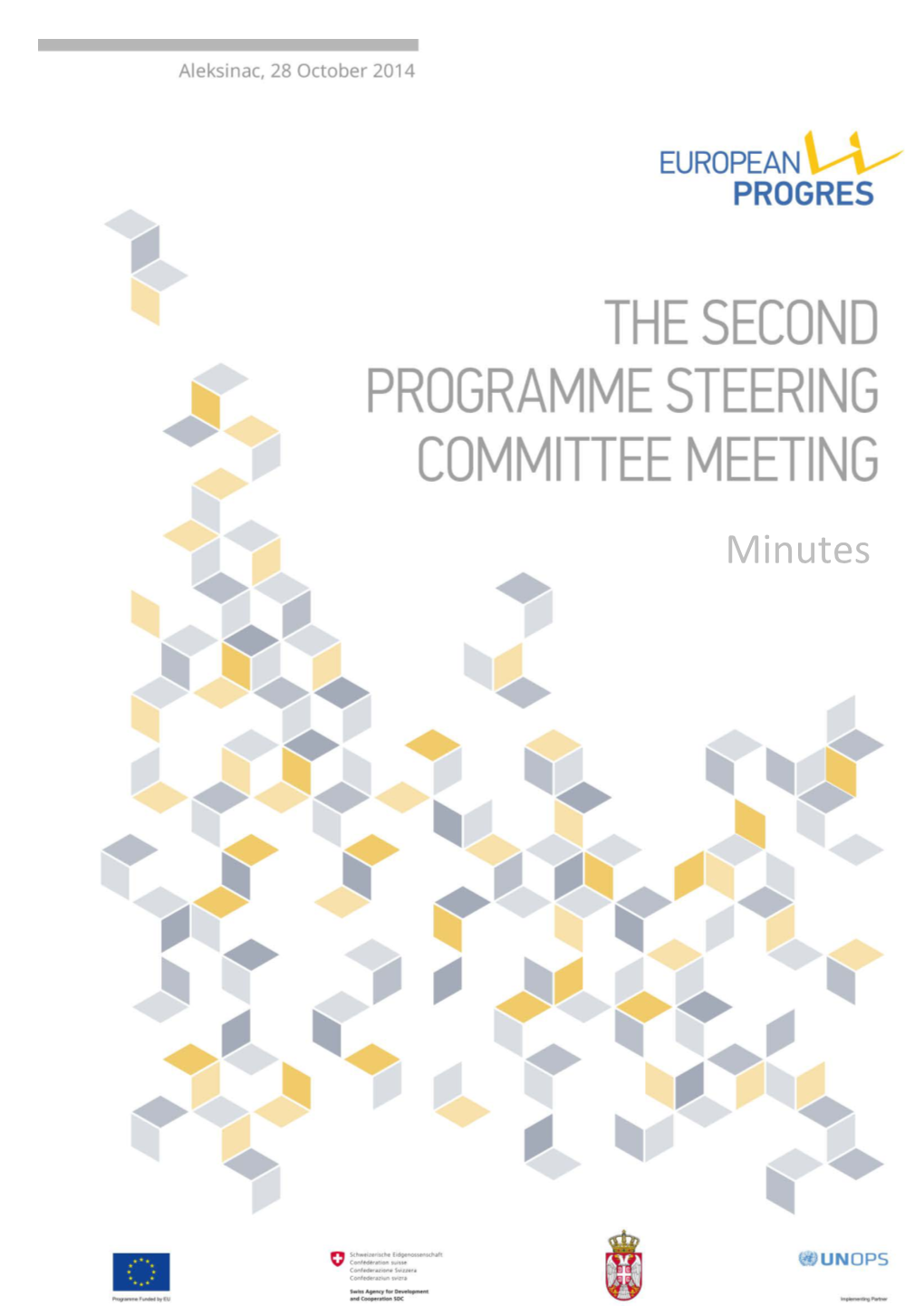 Minutes from the Second European PROGRES Steering Committee