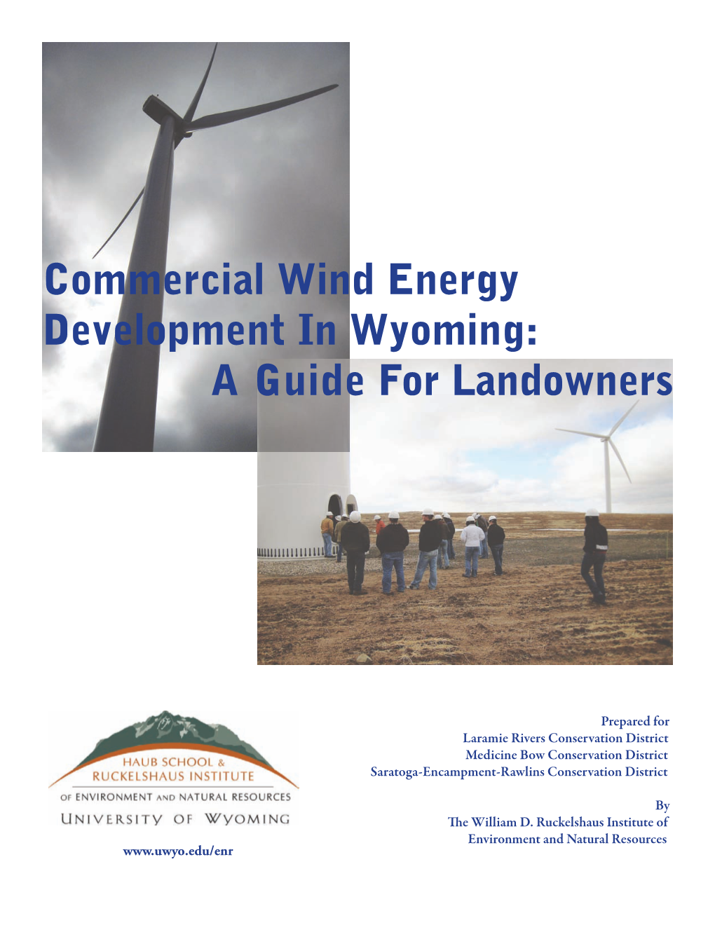 Commercial Wind Energy Development in Wyoming Guide For