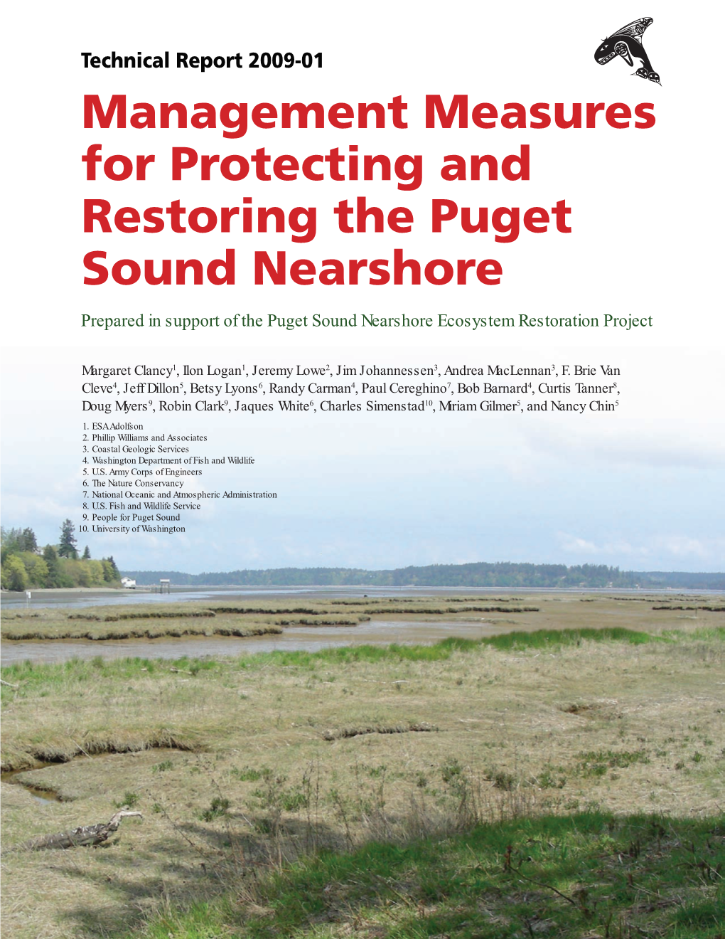 Prepared in Support of the Puget Sound Nearshore Ecosystem Restoration Project