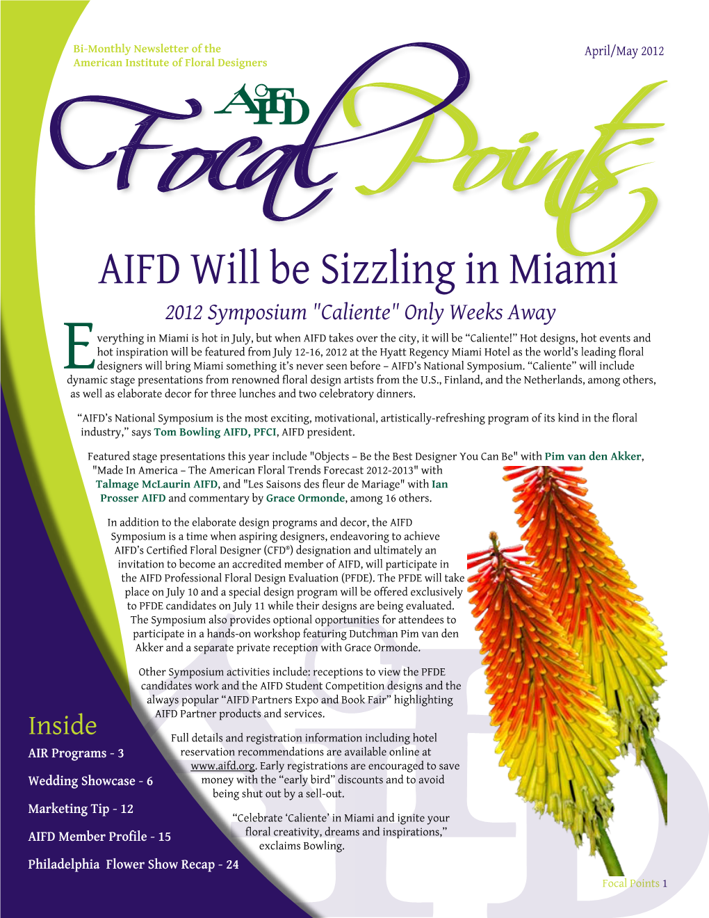 AIFD Will Be Sizzling in Miami