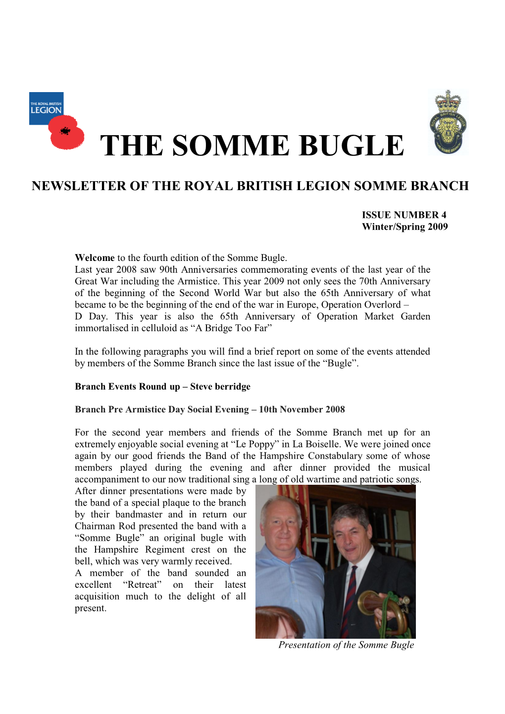 The Somme Bugle