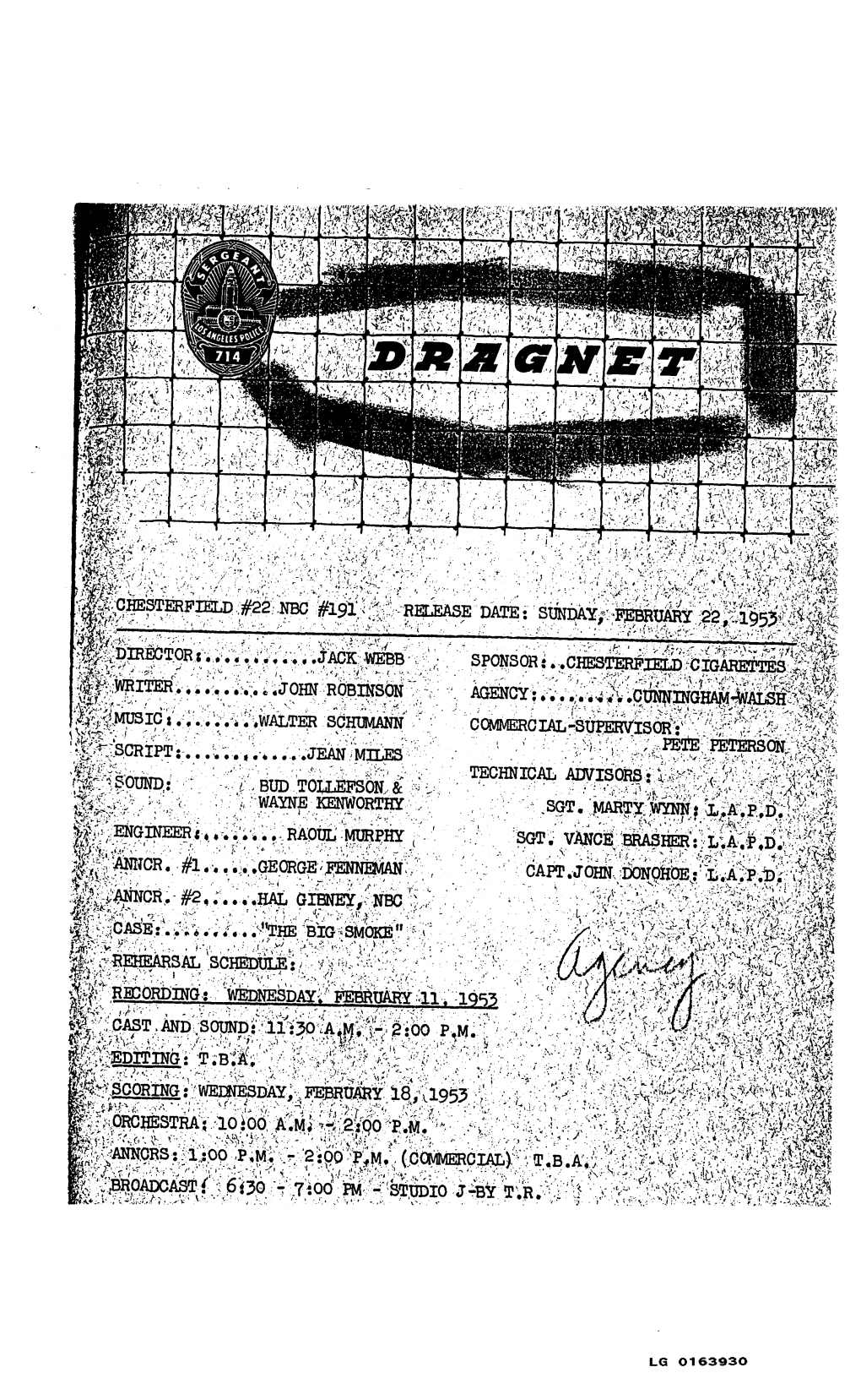 Dragnet 53-02-22 192 the Big Smoke.Pdf