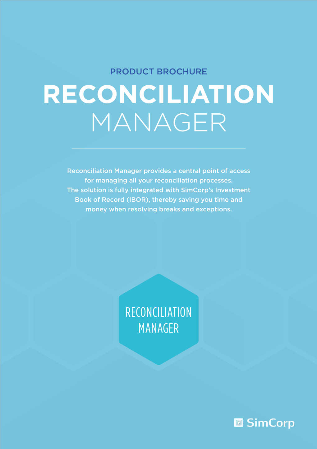 Reconciliation Manager