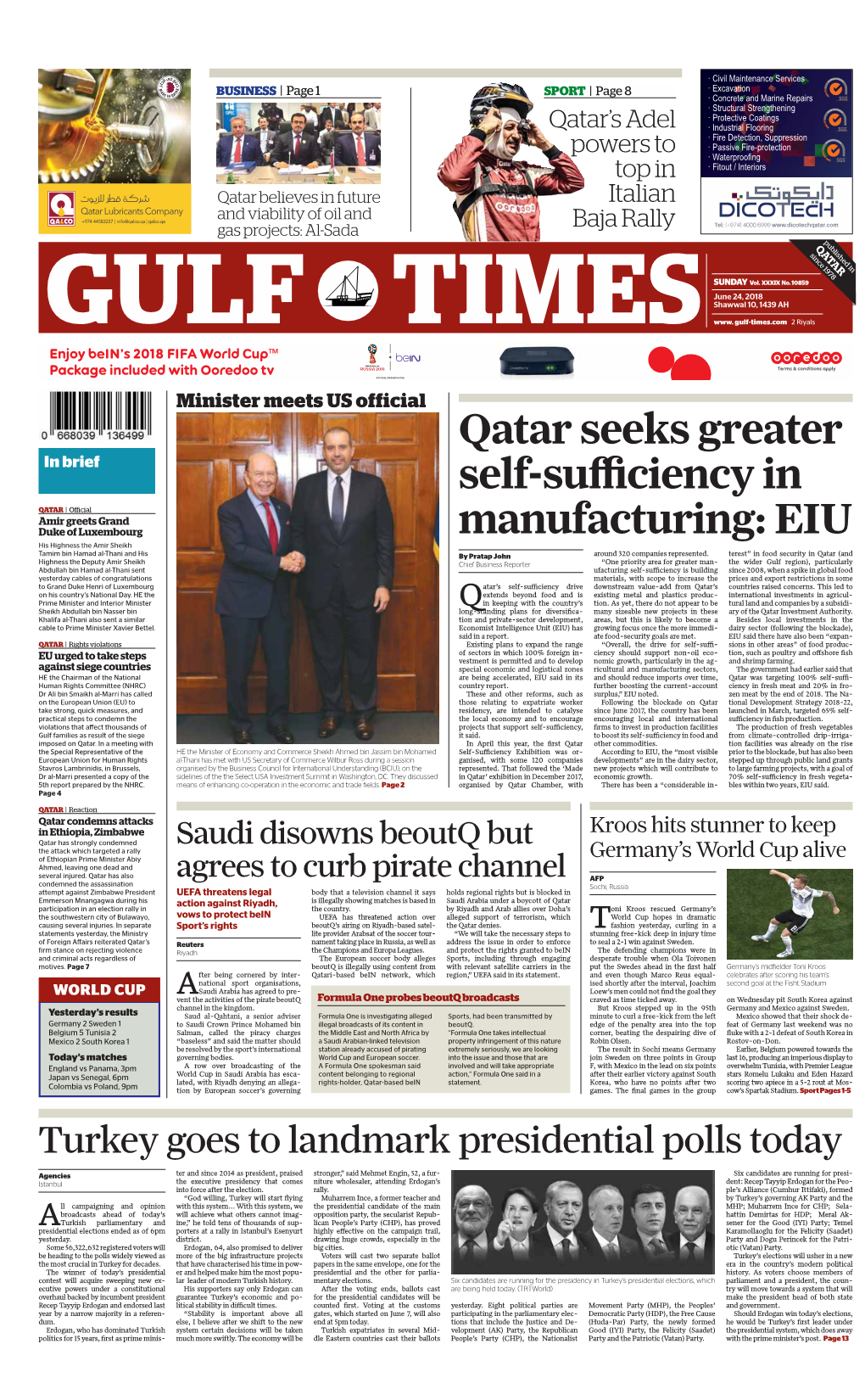 Qatar Seeks Greater Self-Sufficiency in Manufacturing