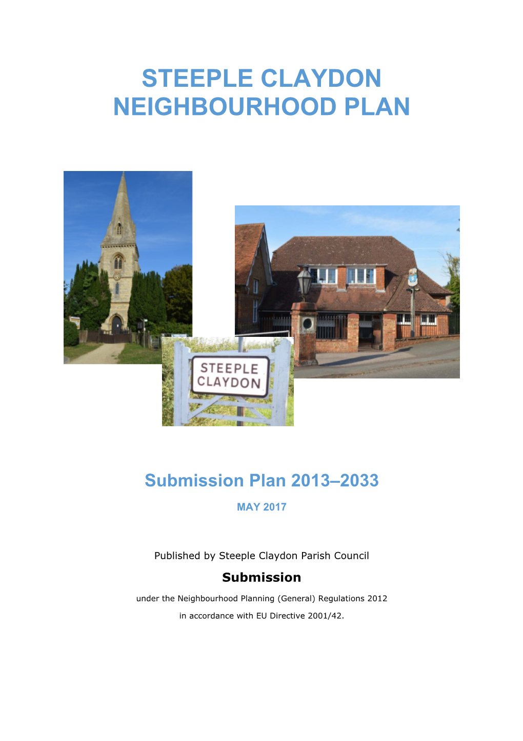 Steeple Claydon Neighbourhood Plan