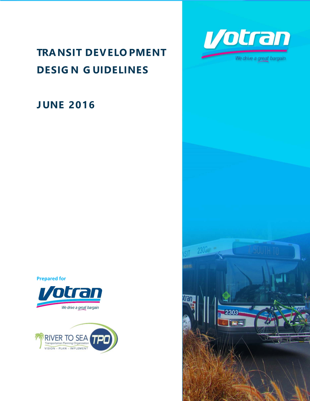 Transit Development Design Guidelines June 2016