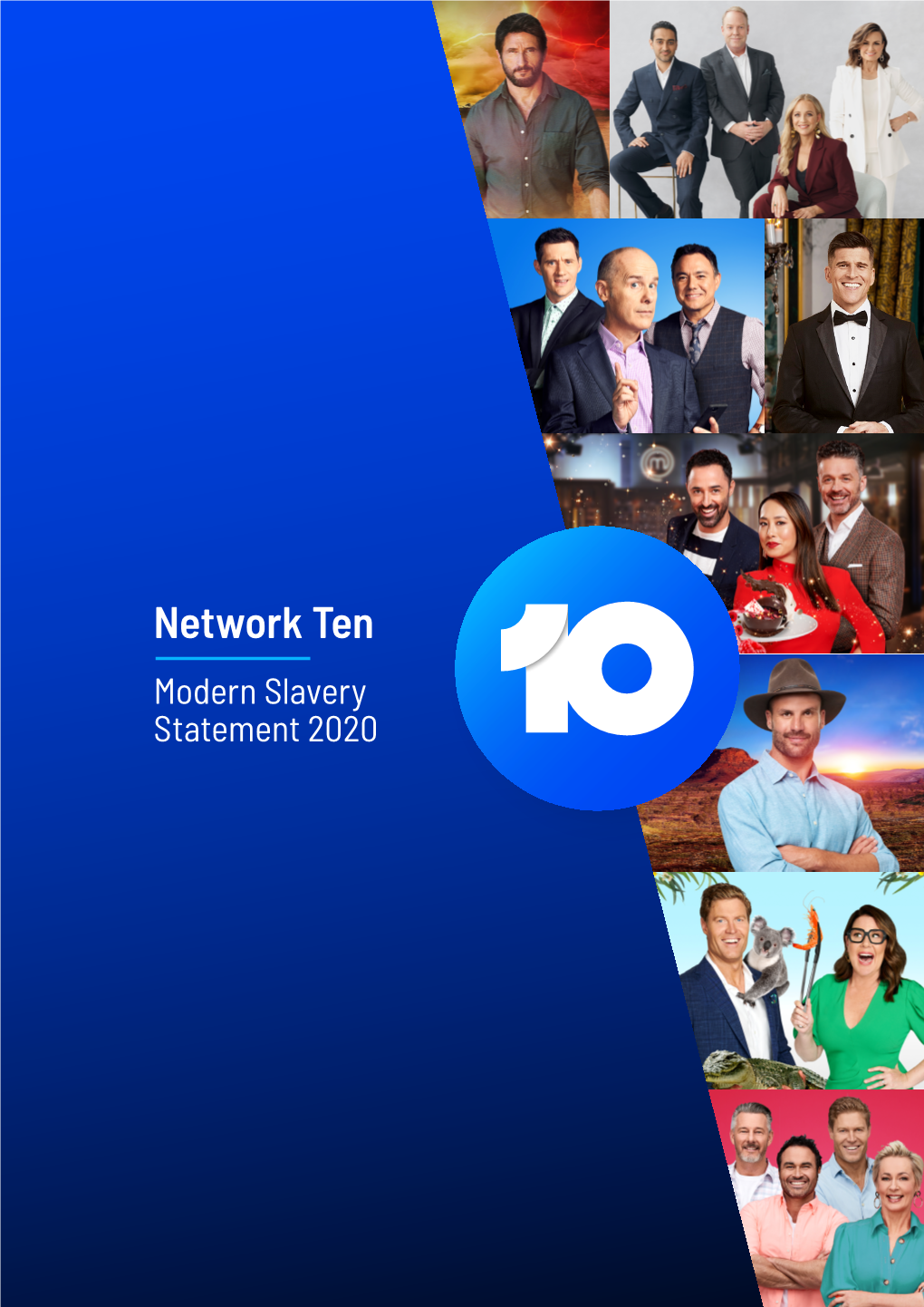 Network Ten Modern Slavery Statement 2020 Network Ten Pty Limited Modern Slavery Statement 2020