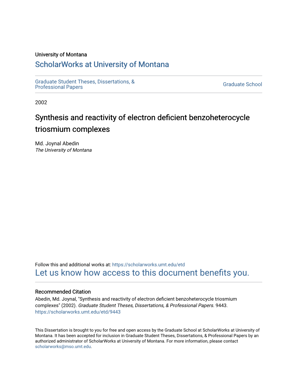 Synthesis and Reactivity of Electron Deficient Benzoheterocycle Triosmium Complexes