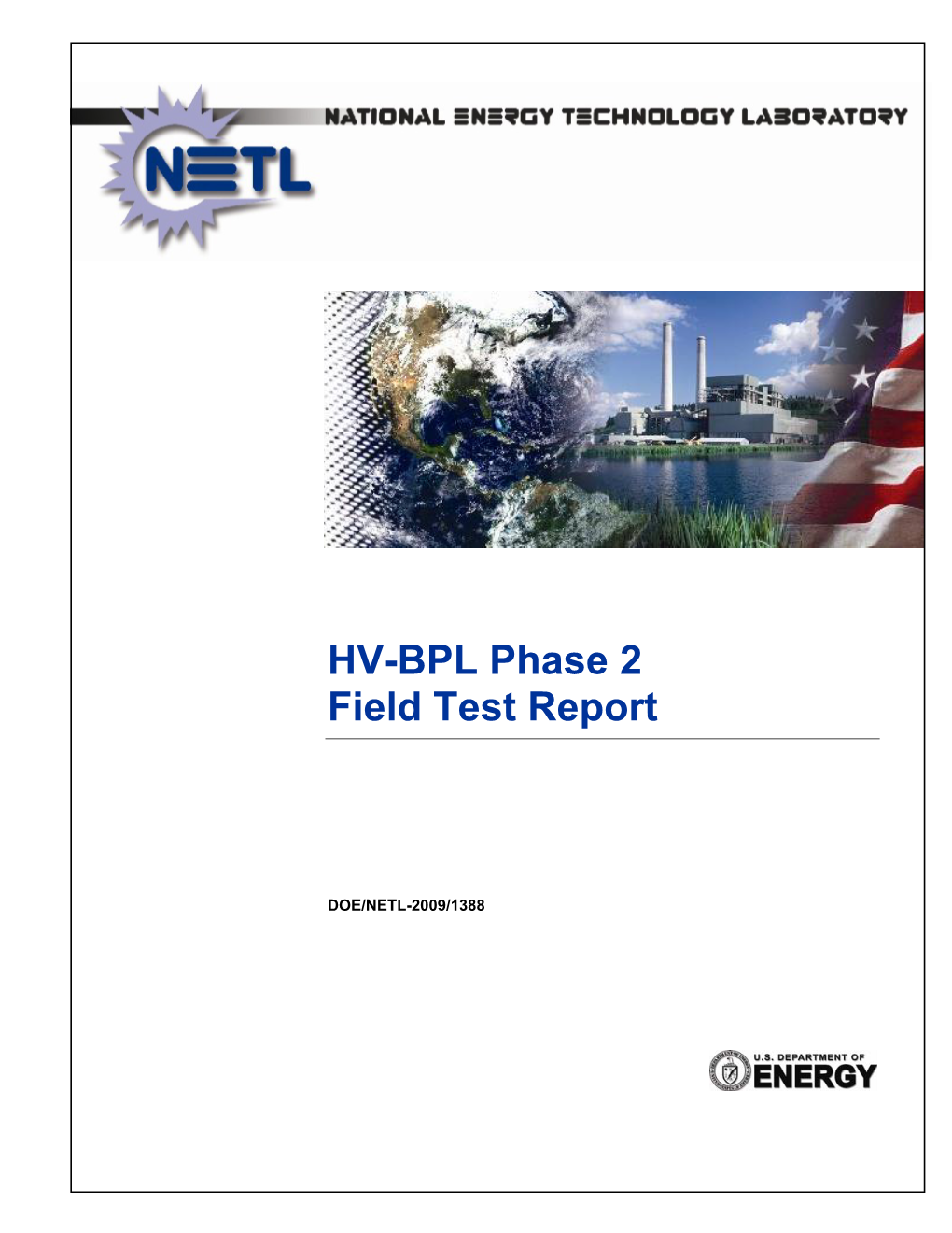 HV-BPL Phase 2 Field Test Report