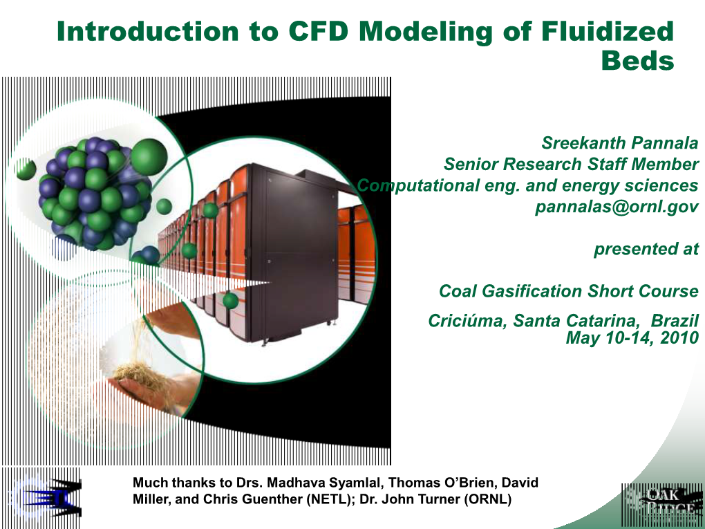 Circulating Fluidized Bed Instantaneous Snapshots of Voidage Surface (=0.85)