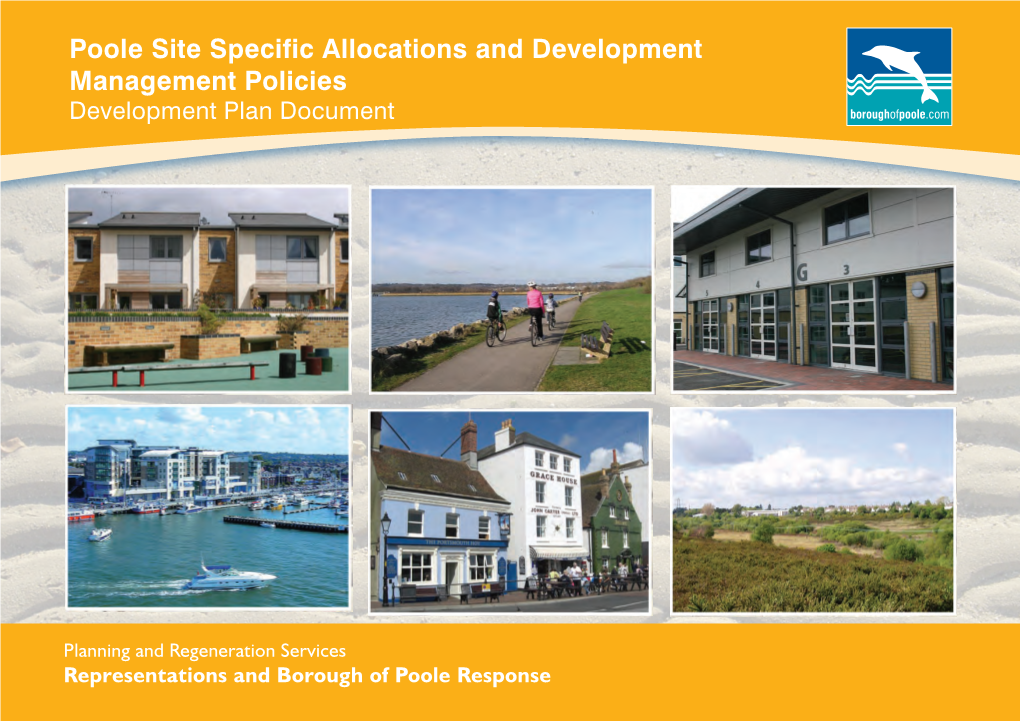 Poole Site Specific Allocations and Development Management Policies Development Plan Document