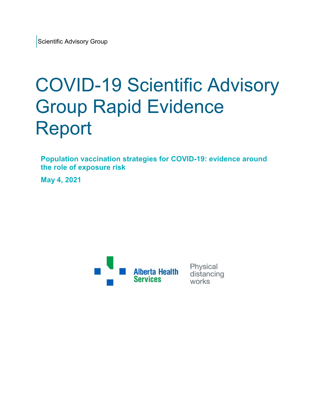 COVID-19 Vaccination Strategies Rapid Review