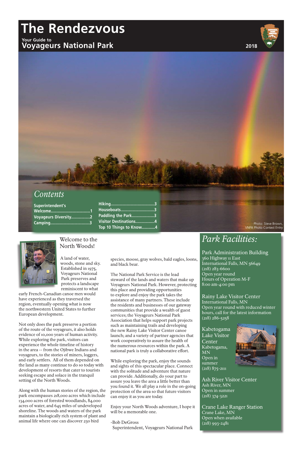 The Rendezvous Your Guide to Voyageurs National Park 2018