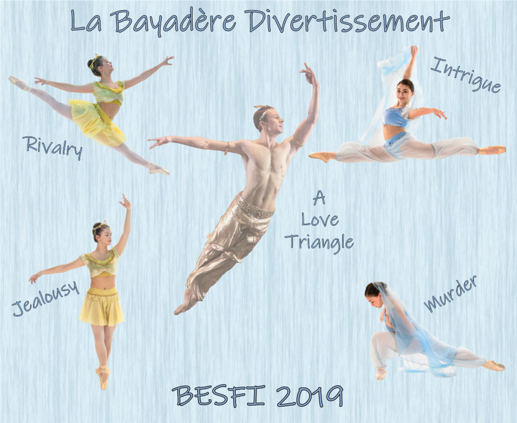 La Bayadère Divertissement Intrigue