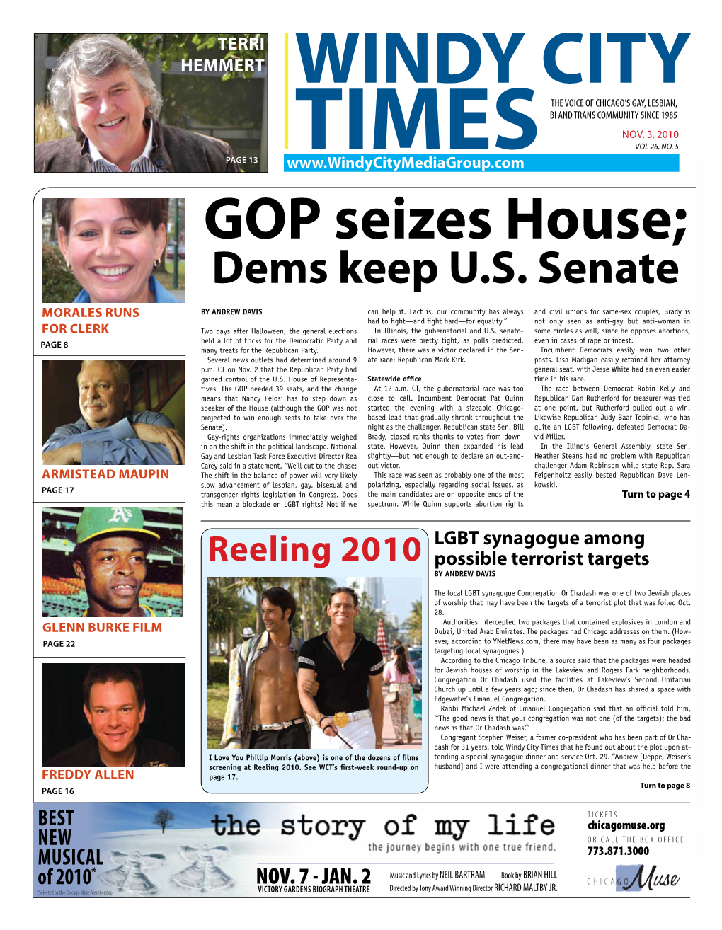 GOP Seizes House; Dems Keep U.S