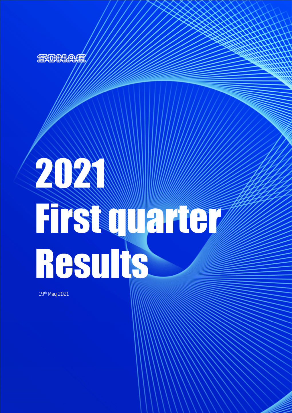 2021 First Quarter Results