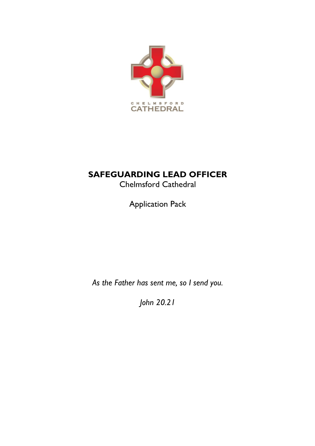 SAFEGUARDING LEAD OFFICER Chelmsford Cathedral Application
