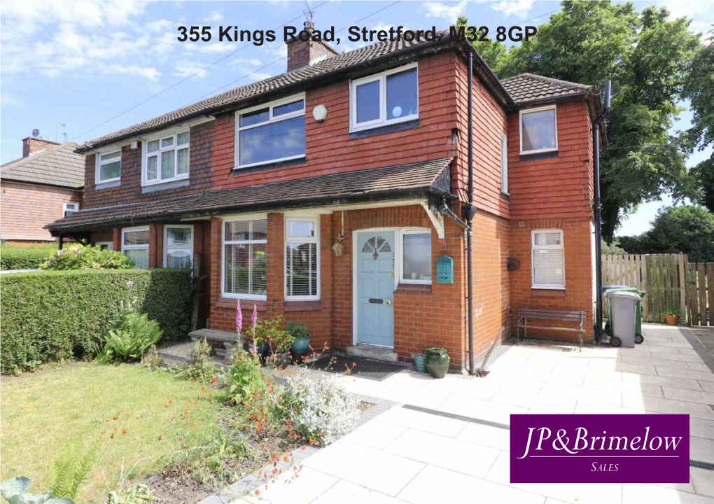 355 Kings Road, Stretford, M32 8GP Price: £300,000