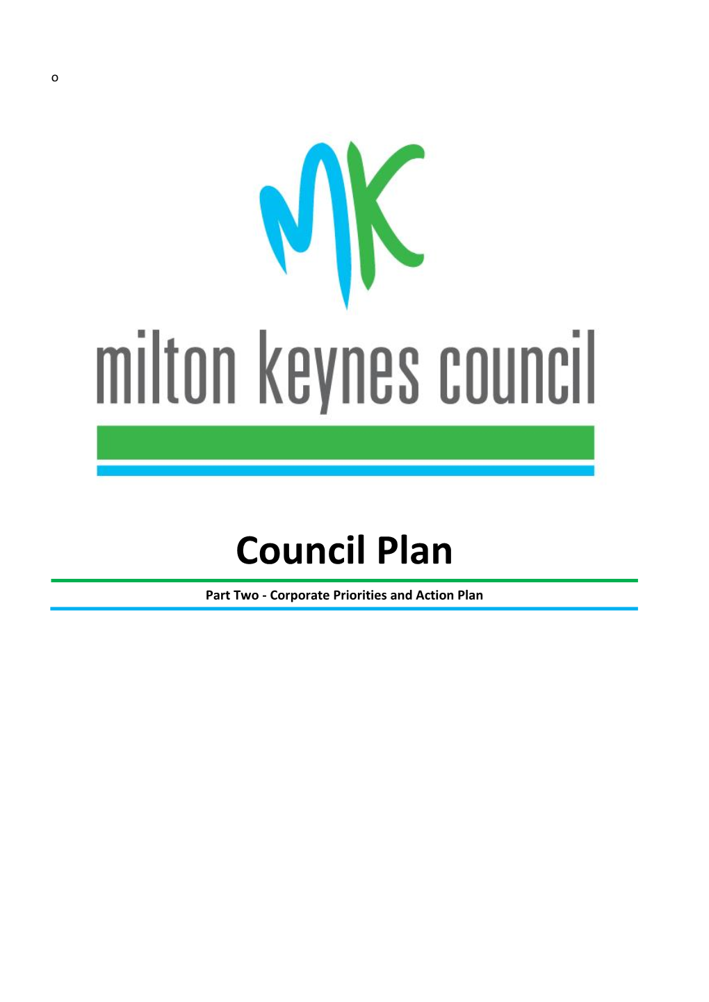 Council Plan