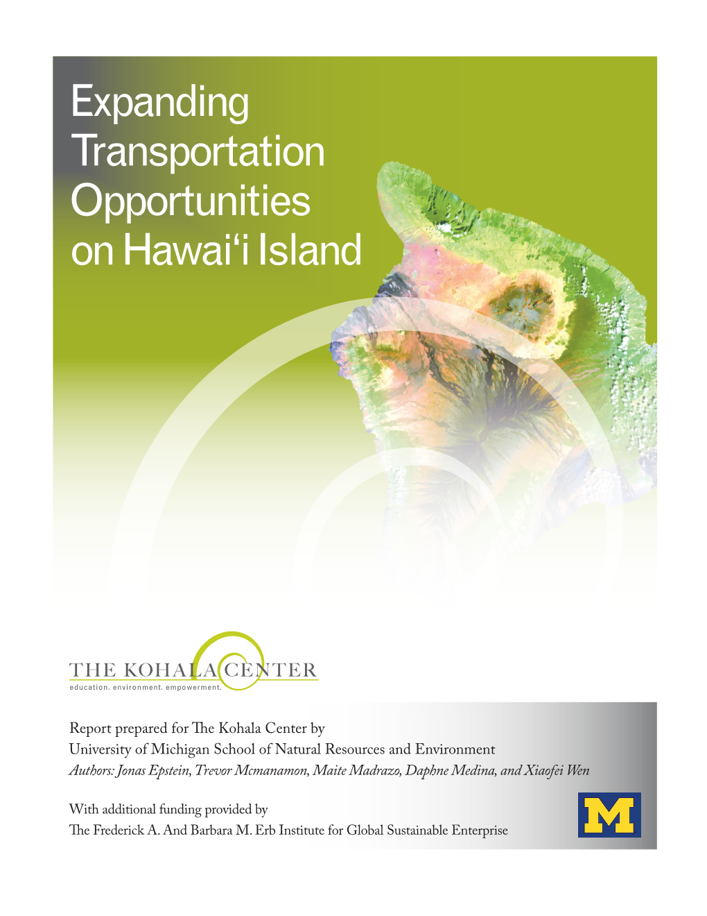 Expanding Transportation Opportunities on Hawai'i Island