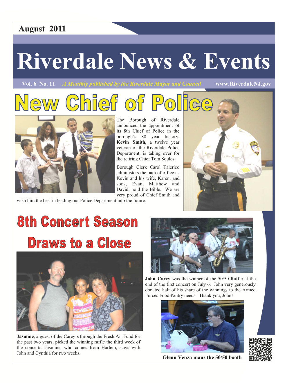 August 2011 Riverdale News & Events