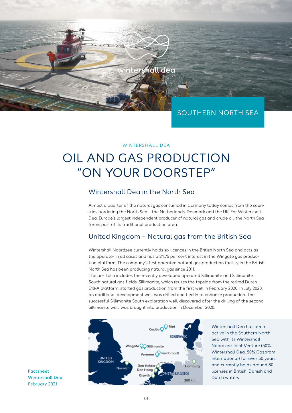 Oil and Gas Production “On Your Doorstep”