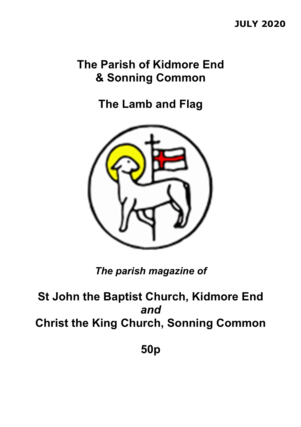 The Parish of Kidmore End & Sonning Common the Lamb and Flag St