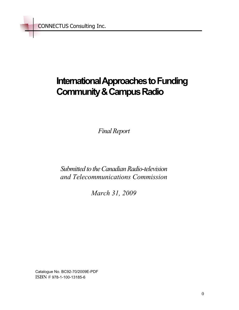 International Approaches to Funding Community & Campus Radio